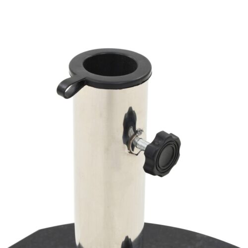 Parasol Base Granite 28.5 kg Round Black - Image 2