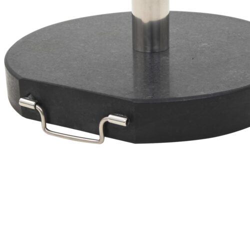Parasol Base Granite 28.5 kg Round Black - Image 4