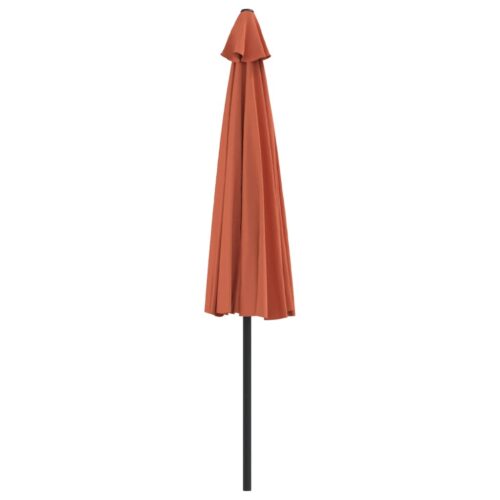 HALF Wall Mount Garden Umbrella Outdoor Patio Cantilever Parasol Terracotta - Image 5