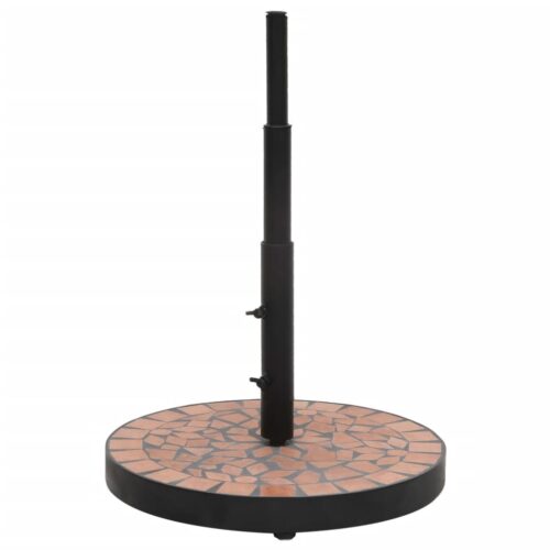 Parasol Base Terracotta Round 12 kg - Image 2