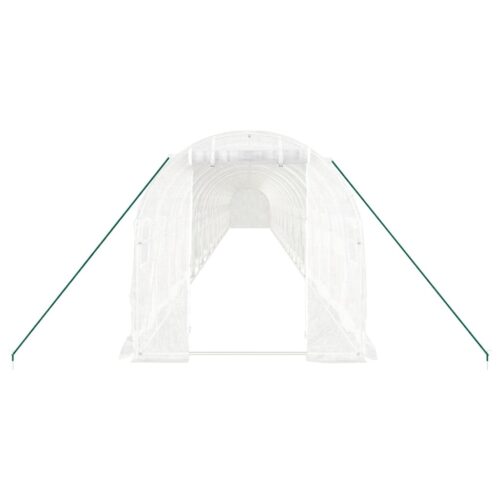Greenhouse with Steel Frame White 44m 22x2x2m - Image 4