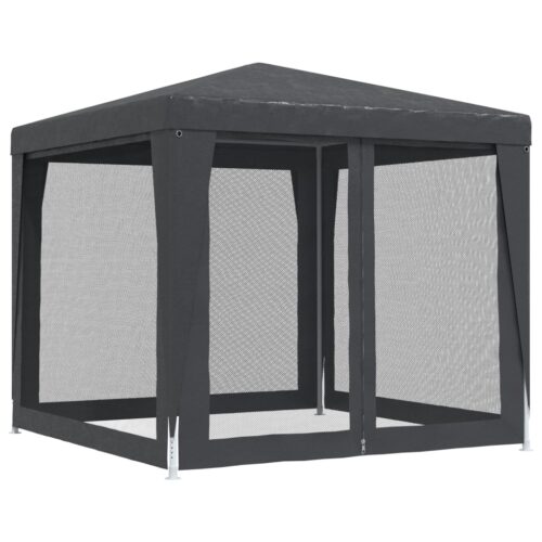 Outdoor Mesh Gazebo Event Party Wedding Tent Canopy Camping Marquee 2.5 x 2.5m - Image 5