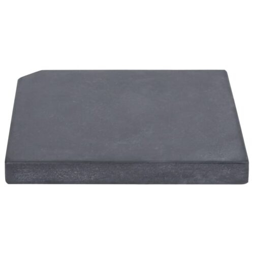 Outdoor Umbrella Base Stand Cantilever Beach Patio Pod Plate Granite Square 25KG - Image 2