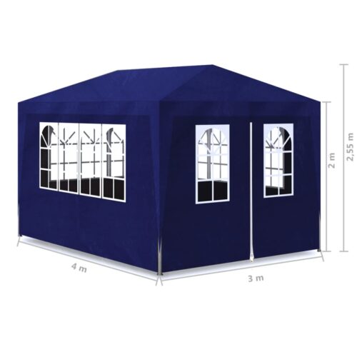 Party Tent 3x4m Blue - Image 7