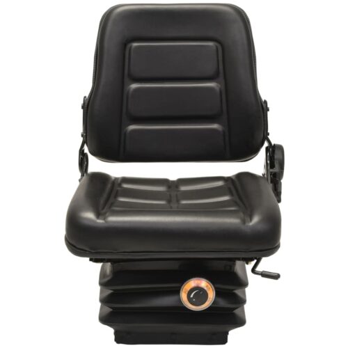 Forklift Tractor Seat with Suspension Adjustable Backrest - Image 3