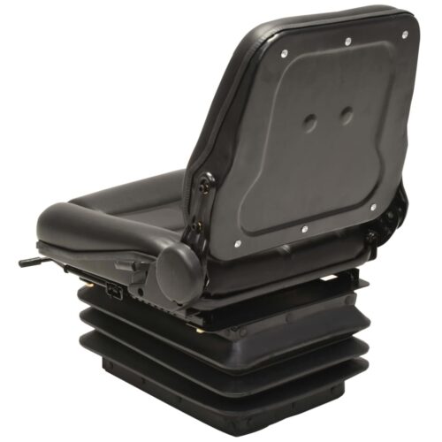 Forklift Tractor Seat with Suspension Adjustable Backrest - Image 4