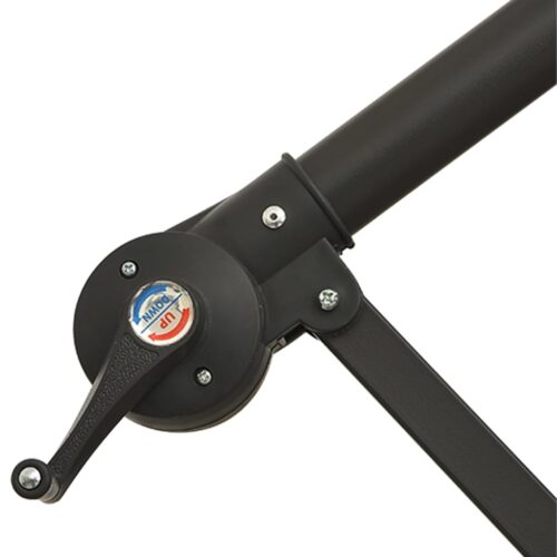 Cantilever Umbrella LED Lights Steel Pole 300cm Anthracite - Image 11