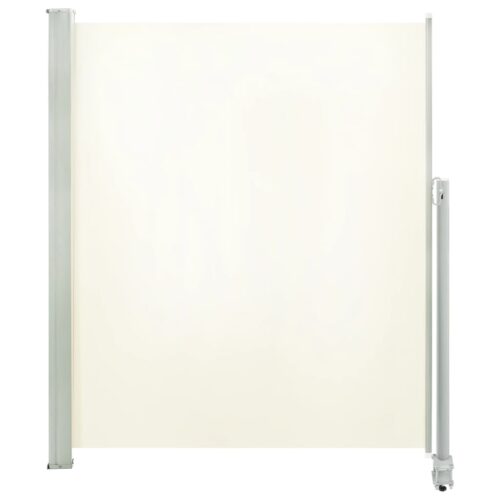 Patio Retractable Side Awning 160 x 300cm Cream - Image 2