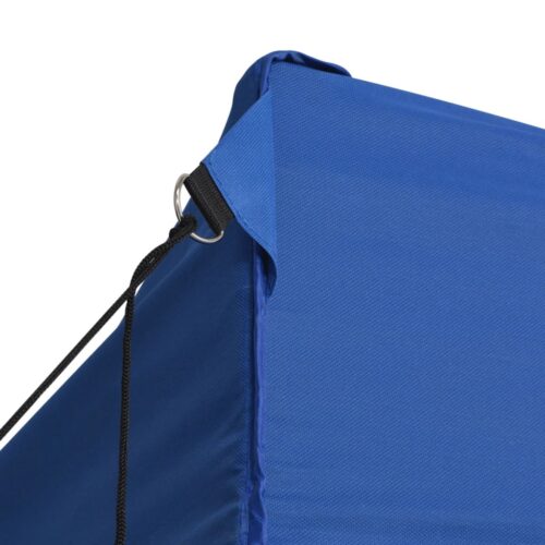 Foldable Tent Pop-Up with 4 Side Walls 3x4.5m Blue - Image 5