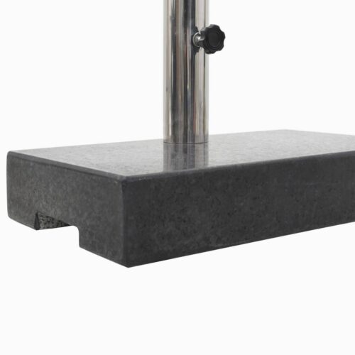 Parasol Base Granite 25 kg Rectangular Black - Image 4