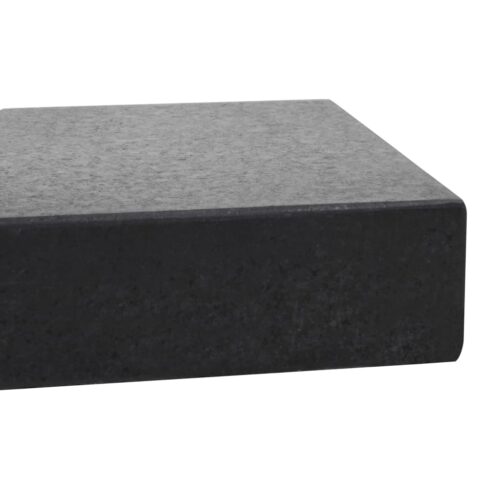 Parasol Base Granite 25 kg Rectangular Black - Image 5