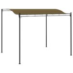Sunshade Awning 3x2.4m Taupe 180 g/m