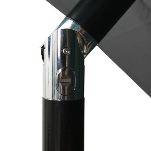 3-Tier Parasol with Aluminium Pole Anthracite 2.5x2.5 m - Image 6