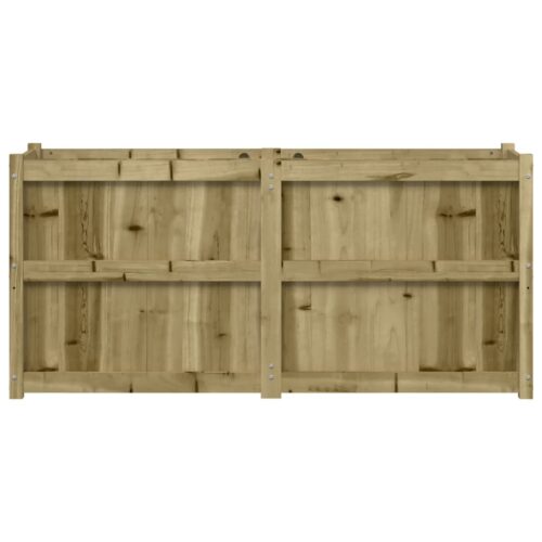 Garden Planter 150x50x70cm Impregnated Wood Pine - Image 5