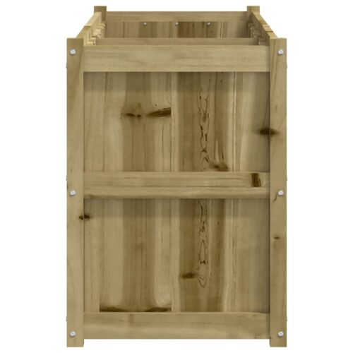 Garden Planter 150x50x70cm Impregnated Wood Pine - Image 6