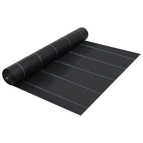 Weed Root Control Mat Black 2x25m PP