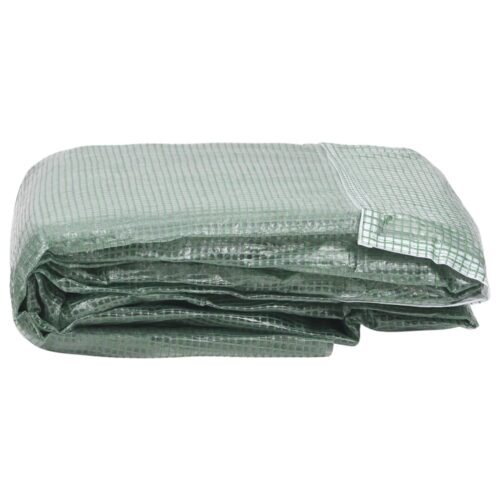 Greenhouse Replacement Cover (16m ) 400x400x200cm Green - Image 3