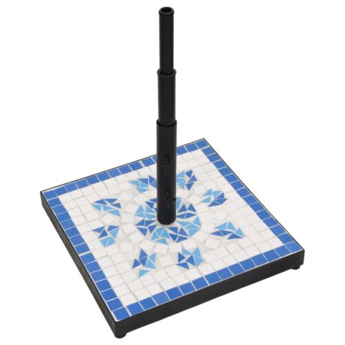 Parasol Base Blue White Square 12 kg - Image 3