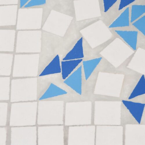 Parasol Base Blue White Square 12 kg - Image 6