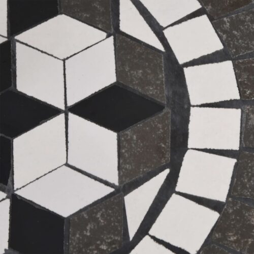 Parasol Base Black White Round 12 kg - Image 6