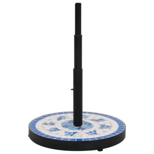 Parasol Base Blue White Round 12 kg - Image 2