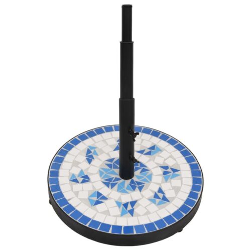 Parasol Base Blue White Round 12 kg - Image 3