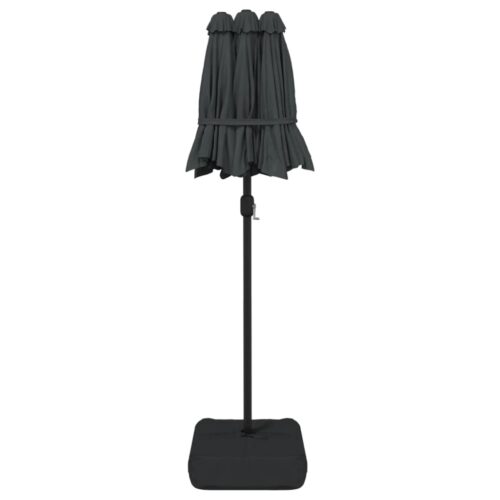 Double-Head Parasol Anthracite 316x240cm - Image 5
