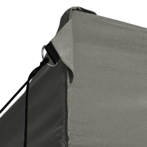 Professional Folding Party Tent with 3 Sidewalls 3x4m Steel Anthracite - Image 3
