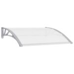 Door Canopy Grey 120x100cm PC