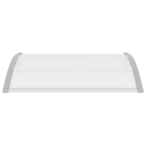 Door Canopy Grey 120x100cm PC - Image 2