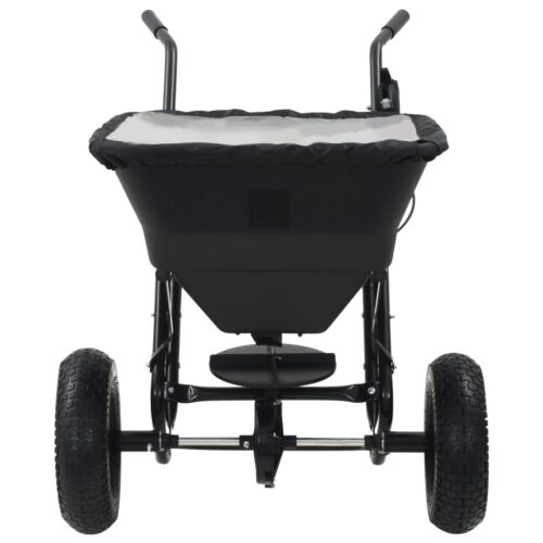 Walk Behind Salt Spreader PVC Steel 106x73x76cm 45 L - Image 2