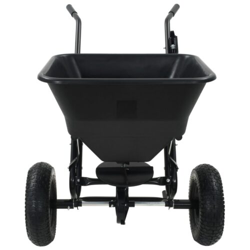 Walk Behind Salt Spreader PVC Steel 106x73x76cm 45 L - Image 5