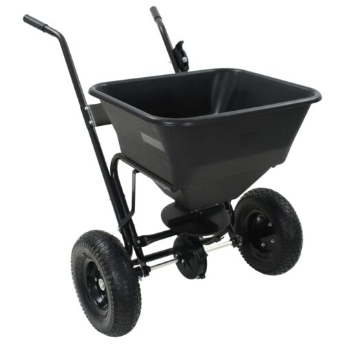 Walk Behind Salt Spreader PVC Steel 106x73x76cm 45 L - Image 6