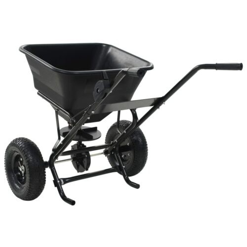 Walk Behind Salt Spreader PVC Steel 106x73x76cm 45 L - Image 8