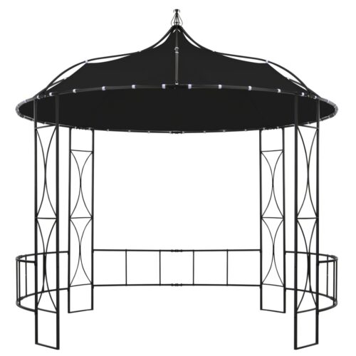 Gazebo 300x290cm Anthracite Round - Image 2