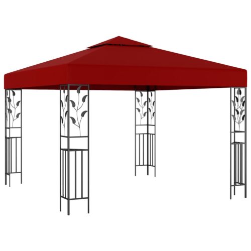 Gazebo 3x3m Wine Red