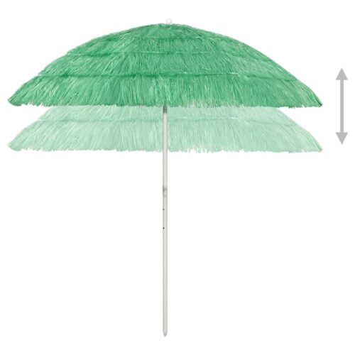 Hawaii Beach Umbrella Green 240cm - Image 3