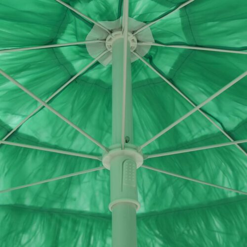 Hawaii Beach Umbrella Green 240cm - Image 6