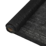 Privacy Net HDPE 2x10m Black Outdoor Garden Balcony UV Protective Fence Screen