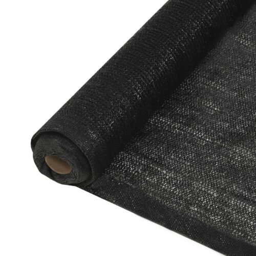 Privacy Net HDPE 2x10m Black Outdoor Garden Balcony UV Protective Fence Screen