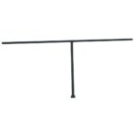 Awning Post Set Anthracite 600x245cm Iron