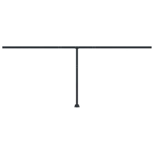 Awning Post Set Anthracite 600x245cm Iron - Image 3