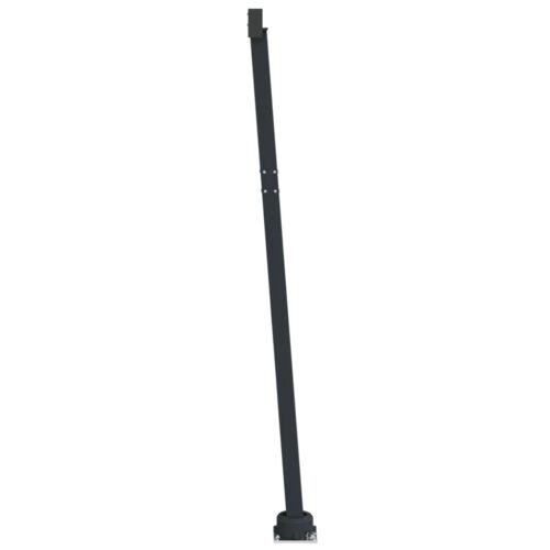 Awning Post Set Anthracite 600x245cm Iron - Image 4