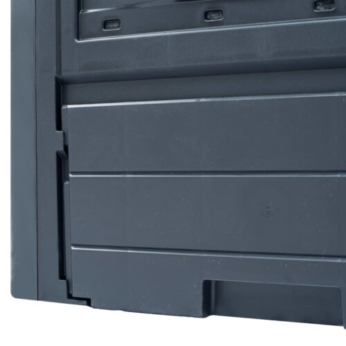 Garden Composters 2pcs Grey 60x60x73cm 520 L - Image 6