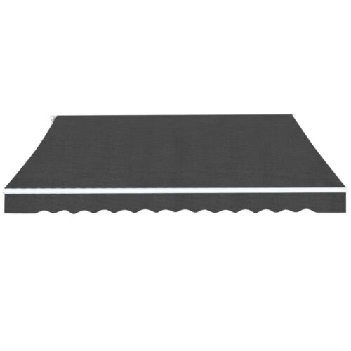 Folding Awning Manual Operated 450cm Anthracite - Image 2