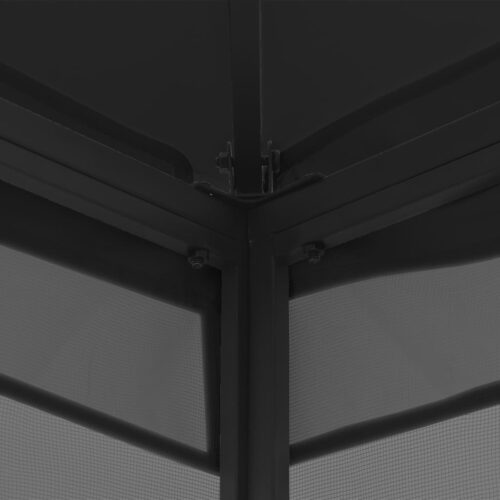 Gazebo with Nets 300x300x265cm Anthracite - Image 4