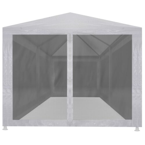 Party Tent with 6 Mesh Sidewalls 6x3 m - Image 2