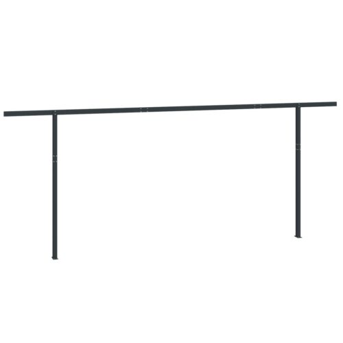 Awning Post Set Anthracite 600x245cm Iron - Image 5