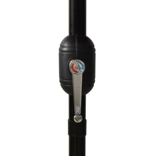 3-Tier Parasol with Aluminium Pole Green 3 m - Image 7