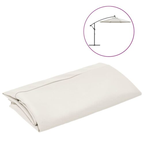 Replacement Fabric for Cantilever Umbrella Sand White 350cm